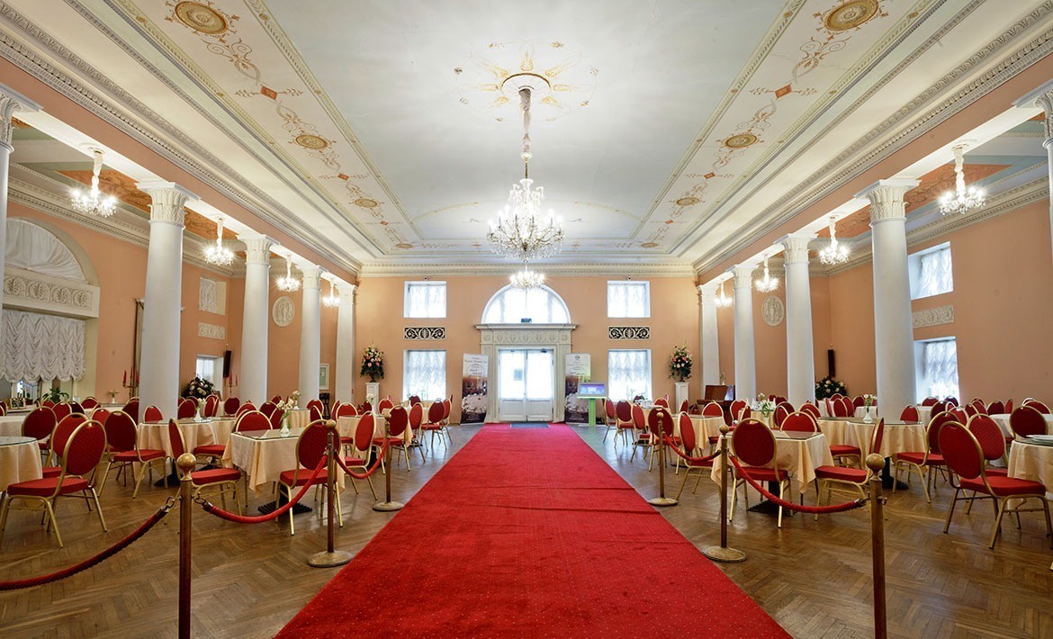 Ресторан Большой Колонный Зал Павловского Дворца Банкетный зал