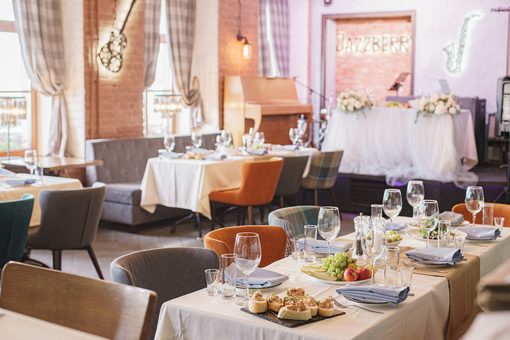 Ресторан ДжазБерри / JazzBerry. Основной зал до 50 человек. Фото 5