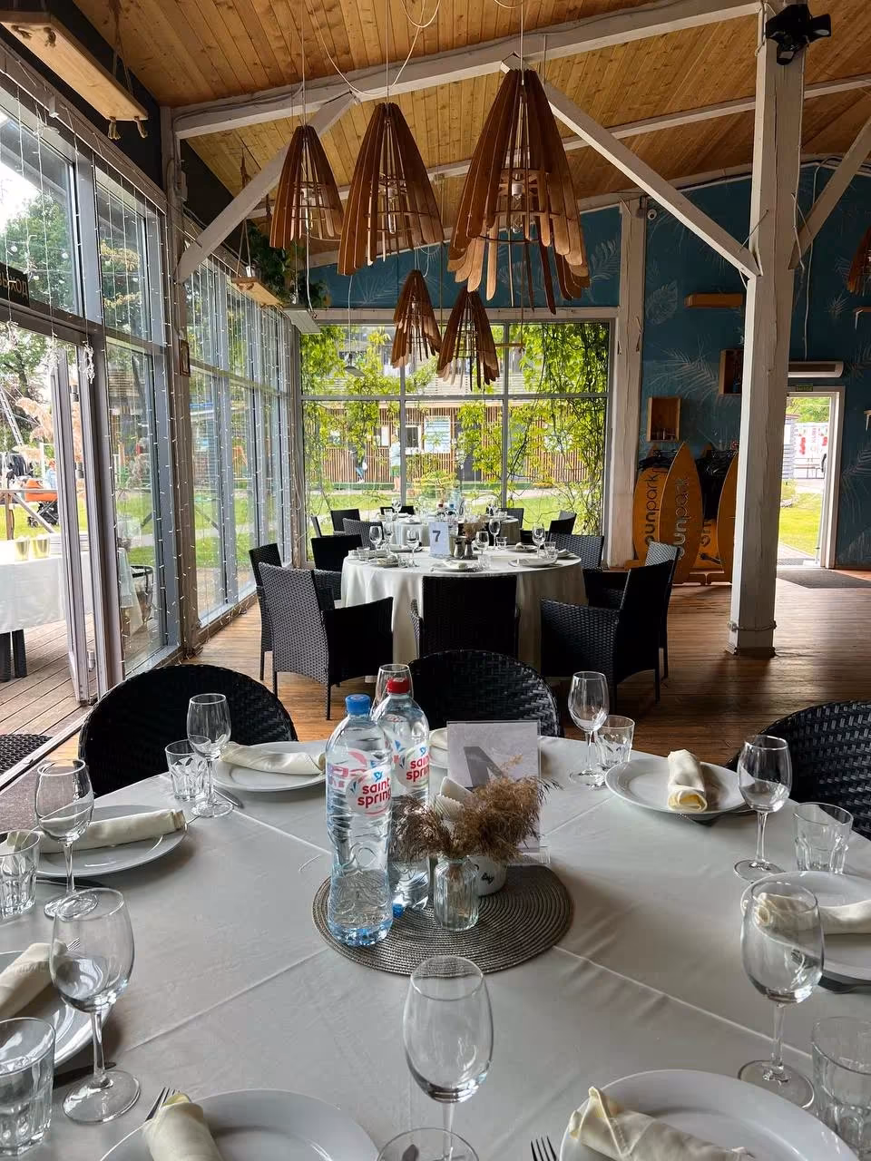 Ресторан Санпарк Гриль Бар / Sunpark Grill Bar Летний зал