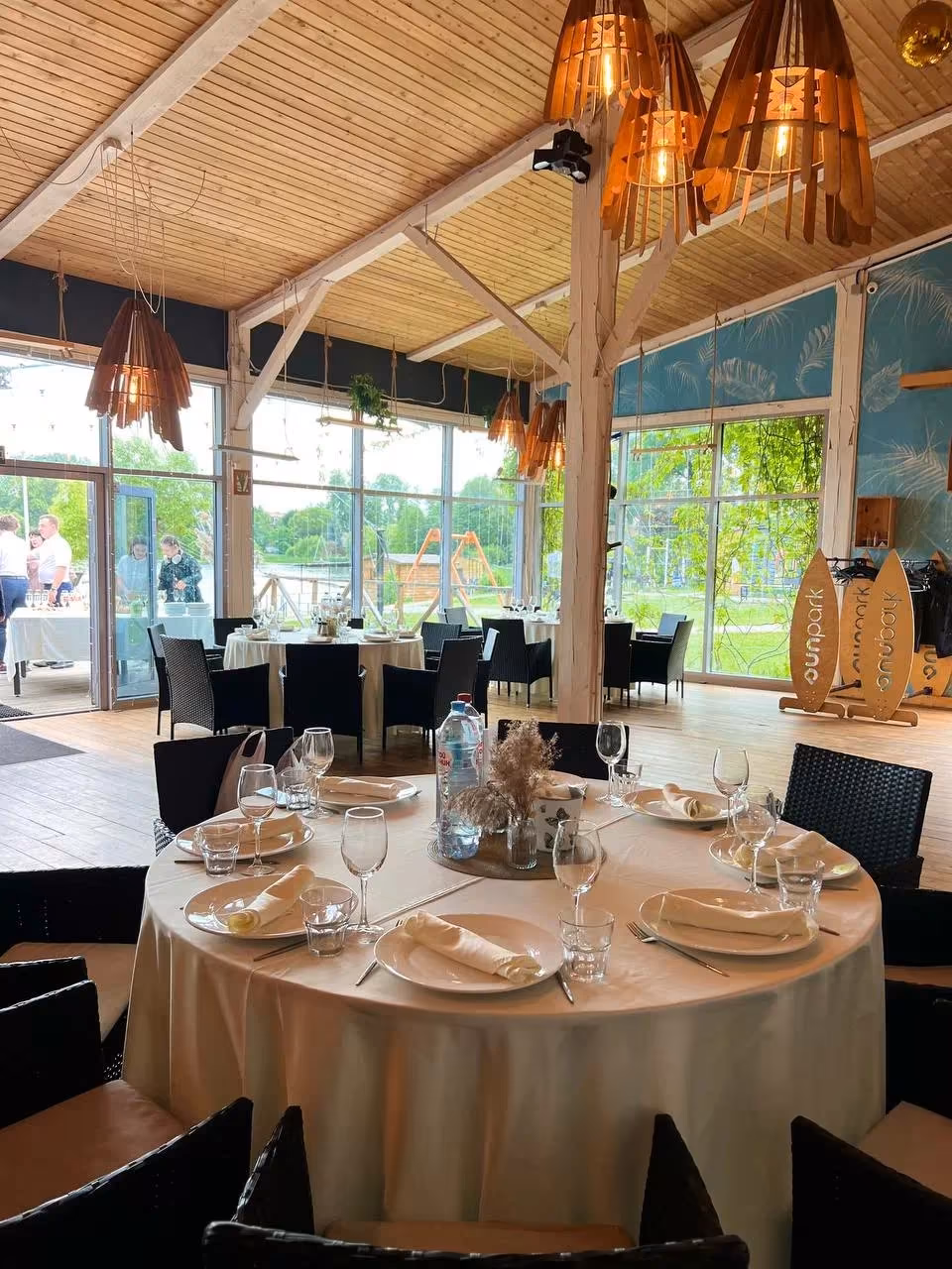 Ресторан Санпарк Гриль Бар / Sunpark Grill Bar Летний зал