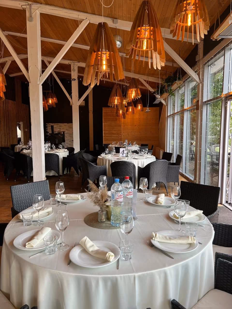 Ресторан Санпарк Гриль Бар / Sunpark Grill Bar Летний зал