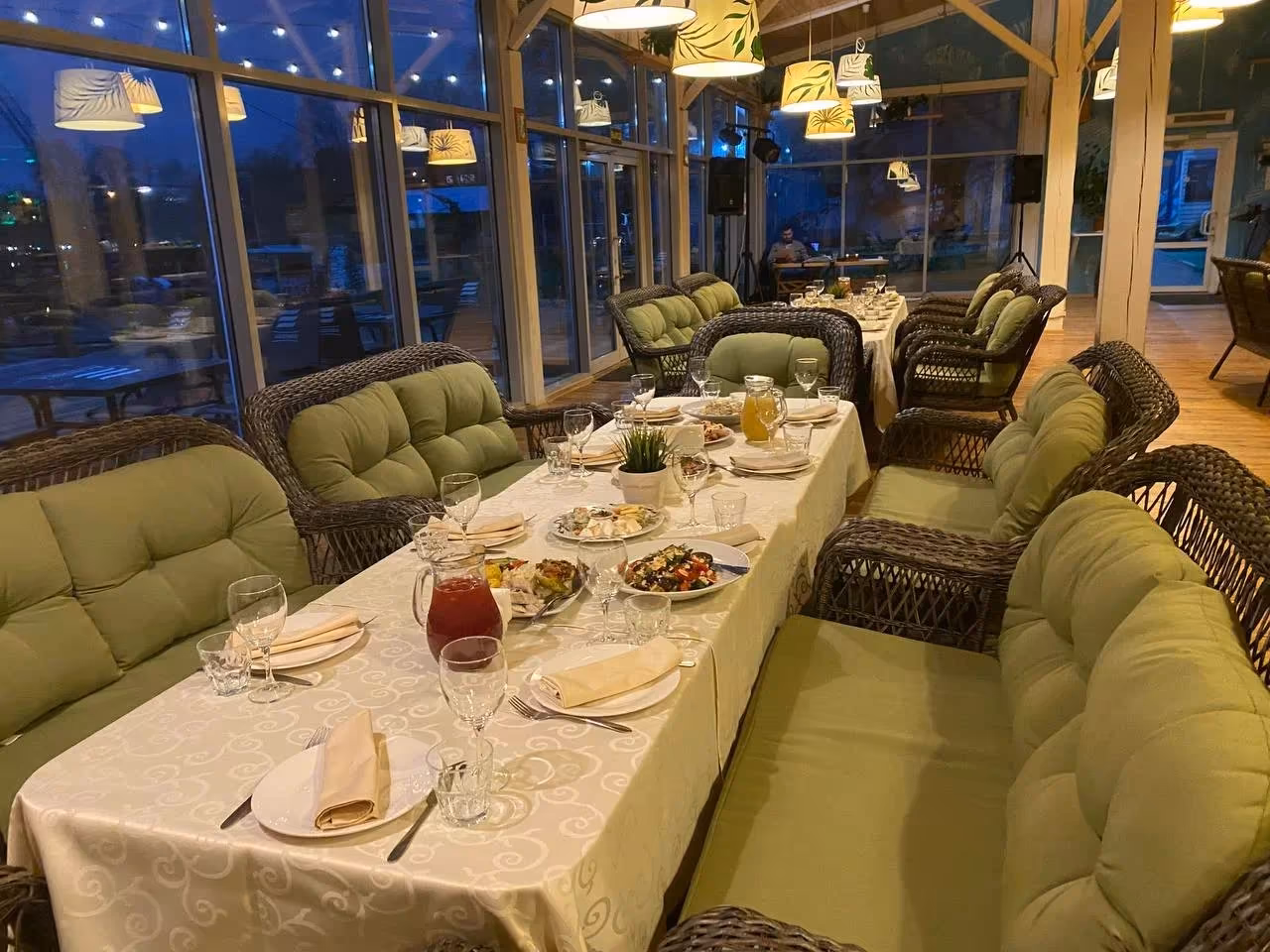 Ресторан Санпарк Гриль Бар / Sunpark Grill Bar Летний зал