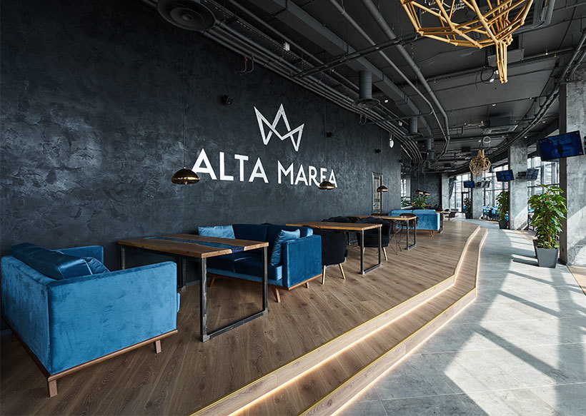 Ресторан Альта Мареа / Alta Marea Большой зал