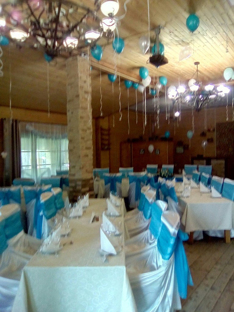 Ресторан Дача в Васкелово Основной зал