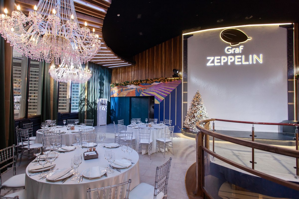 Панорамный ресторан Граф Цеппелин / Graf Zeppelin Основной зал