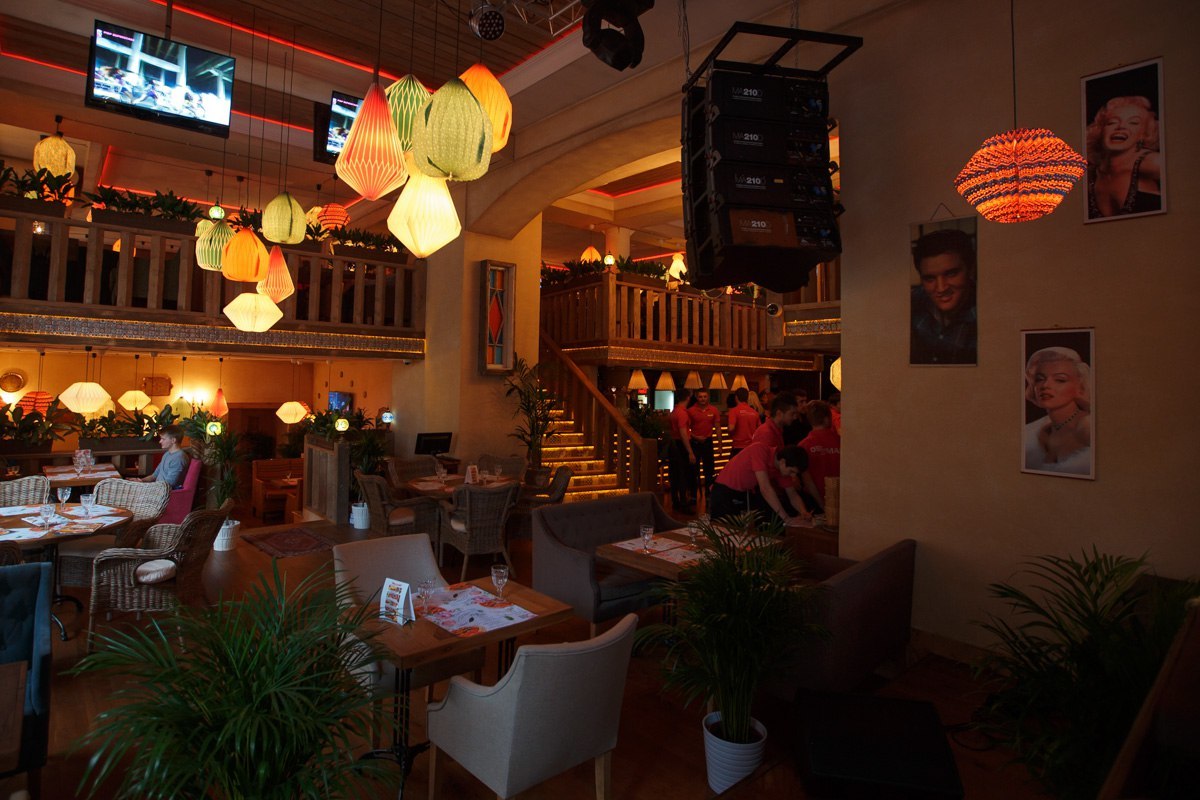 Café Del Mar на Невском проспекте Первый этаж