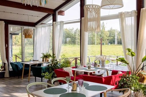 Эко-усадьба Белово. Основной зал до 45 человек. Фото 2
