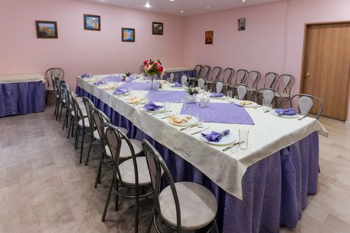 Поминальная трапеза Помним-любим в Пушкине. Большой зал, фото 3