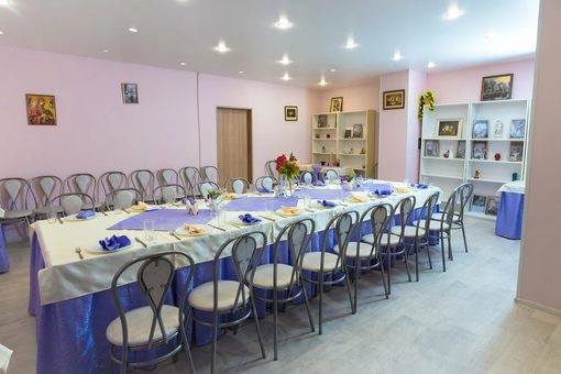 Поминальная трапеза Помним-любим в Пушкине. Большой зал, фото 7