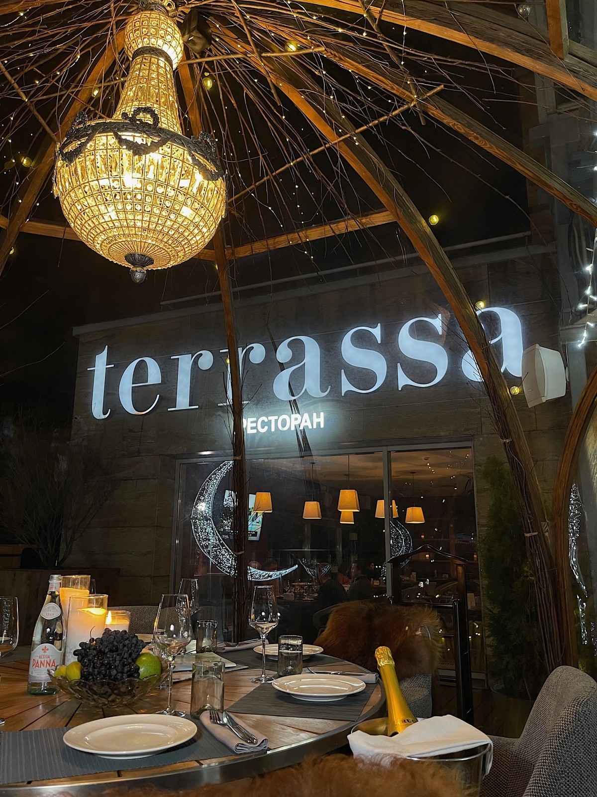 Ресторан Терраса / Terrassa Зимний домик