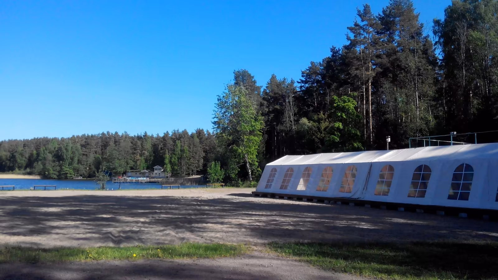 Загородный клуб Дача Вид с улицы