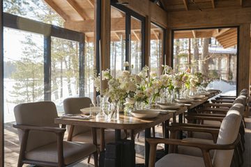 Загородный клуб Ви Лодж / We Lodge. Ресторан Хвой, фото 7